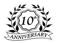 May & May, P.C. 10 year anniversary seal